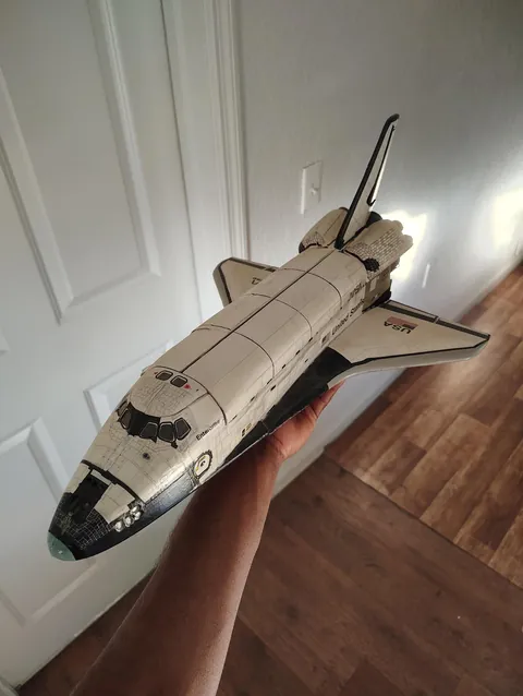 My flight ready Enterprise (OV-080) that I made back in 2022!