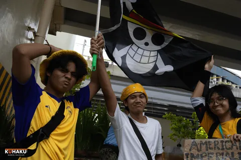 Cosplayers at EDSA 40 Rally