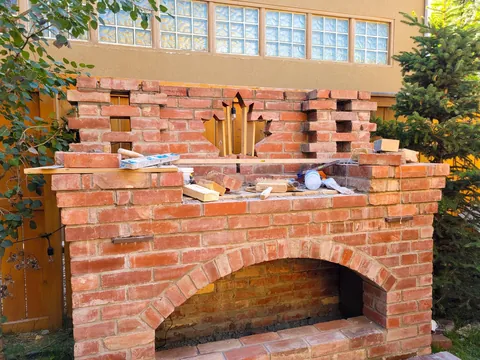 I built a BBQ this summer