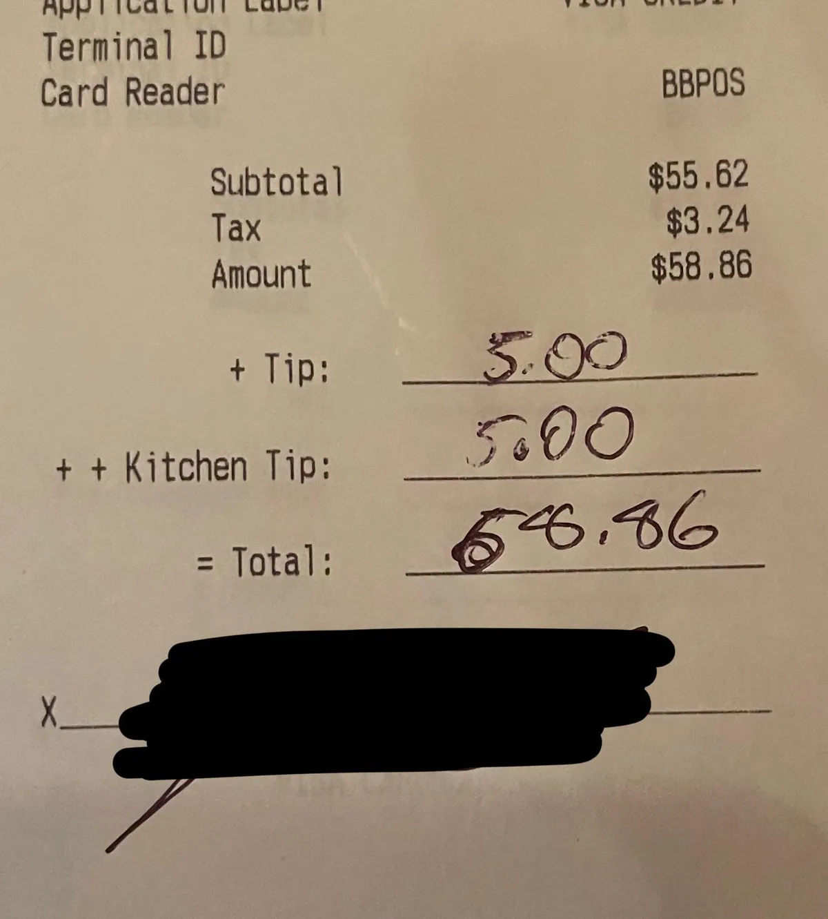 If you suggest two different tips, I’m splitting it.