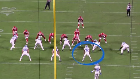 [Highlight] Alternate angle of Juju Smith- Schuster blocking Brian Branch in the back. No penalty was called on the play.