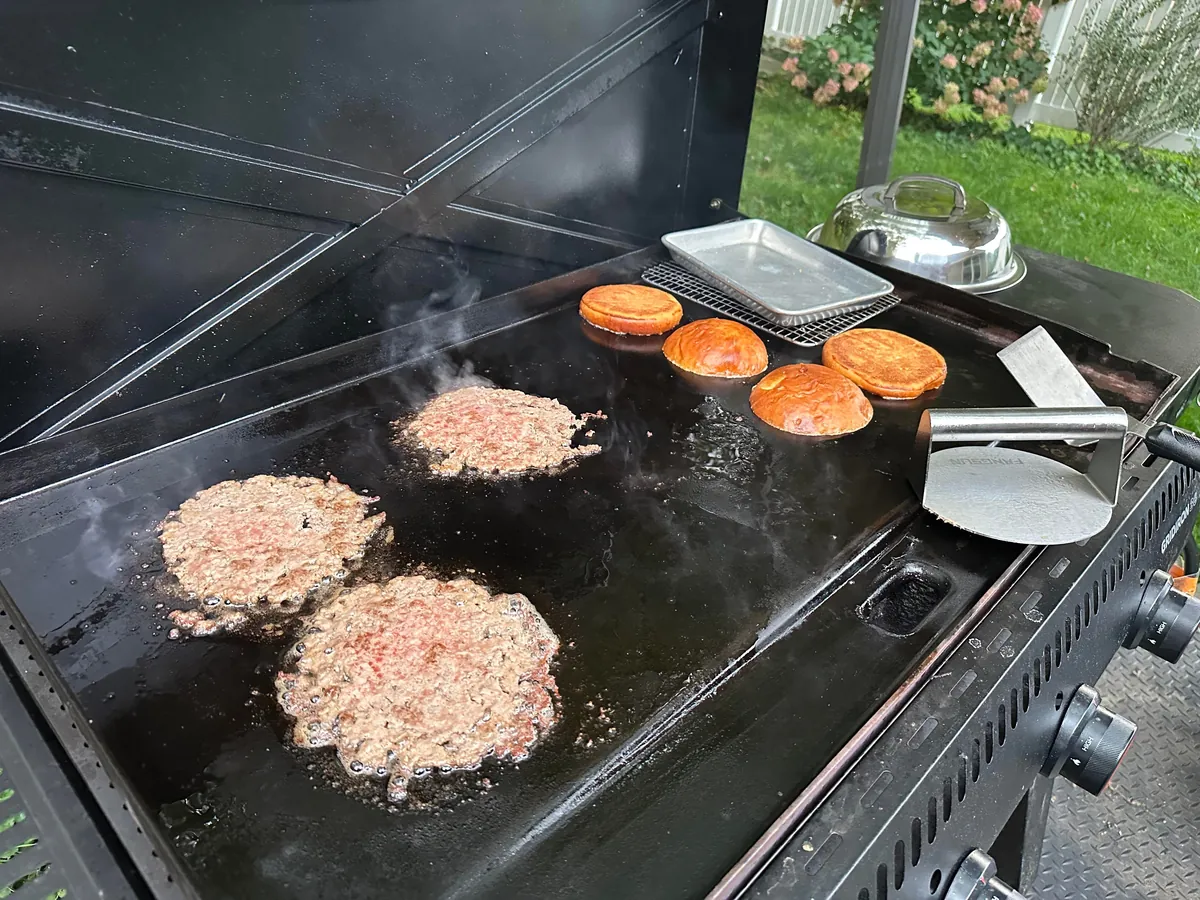 [Homemade] smash burgers
