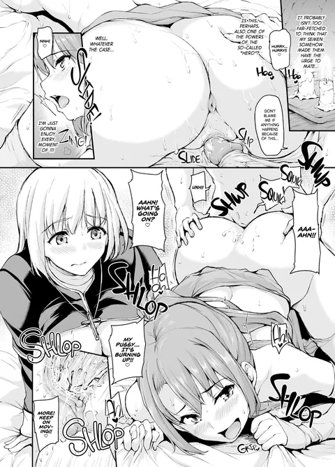[tachibana omina] all Virgin pussies so far in (isekai harem monogatari).
