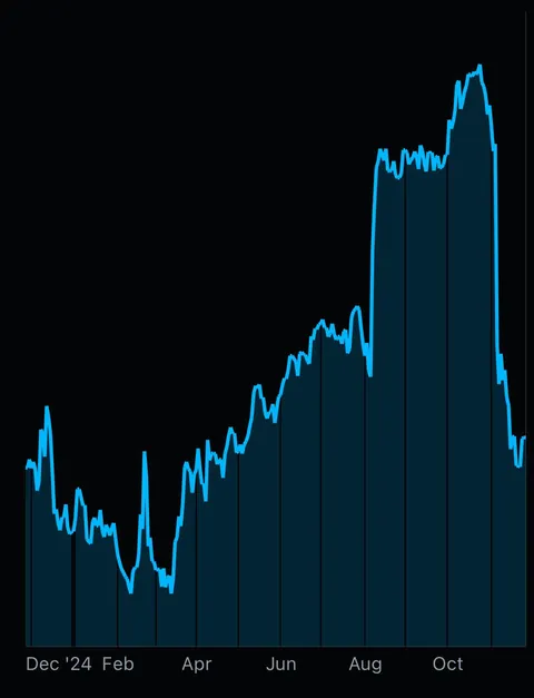 My chart looks like this so I don’t have to pay taxes