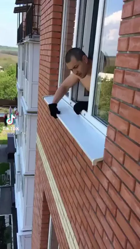 Hmm, what's under my window?
