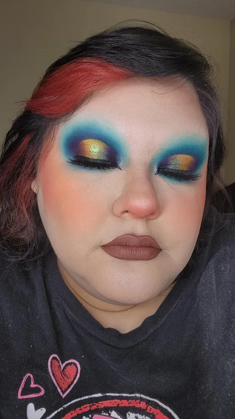 a look i did this morning 💙
