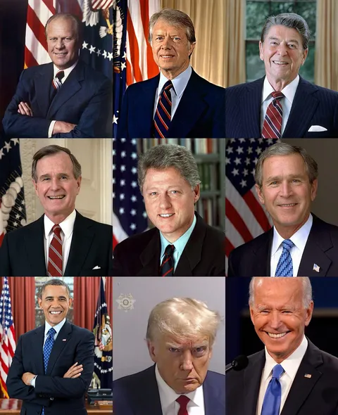U.S. Presidents since 1974