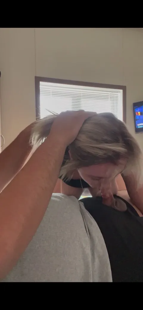 Watch her attack this cock