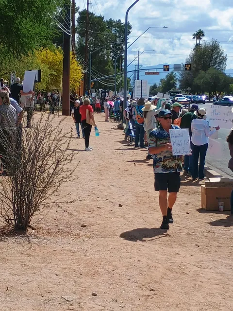 It's only 10am in Tucson and we already have tens of thousands. People are very angry.