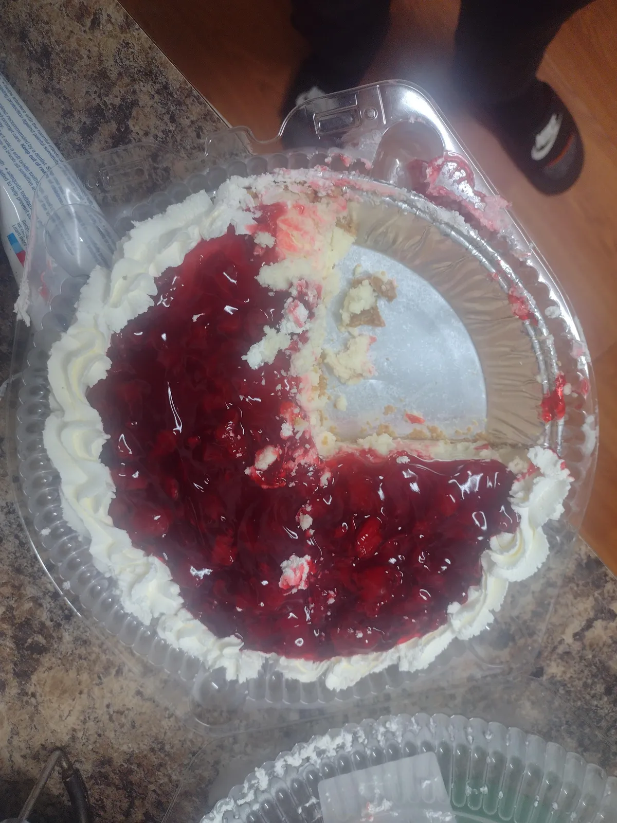 "Hey, can I have a slice?" -my roommate, who did not pay for this cake.