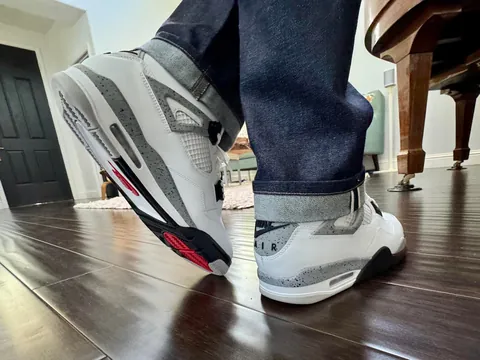 Jordan 4 White Cement (2025)