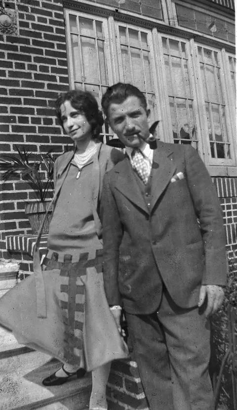 My Great Grandparents, Sam and Rose, it Brooklyn, NY 1925