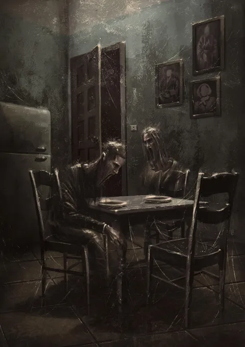 The kitchen (my artwork)