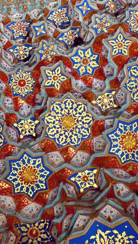 The Ceilings of Samarkand, Uzbekistan