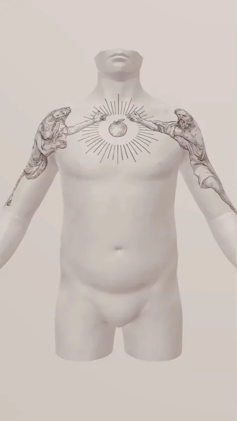 Tattoo concept by me at Zaraza Tattoo in Warsaw, PL
