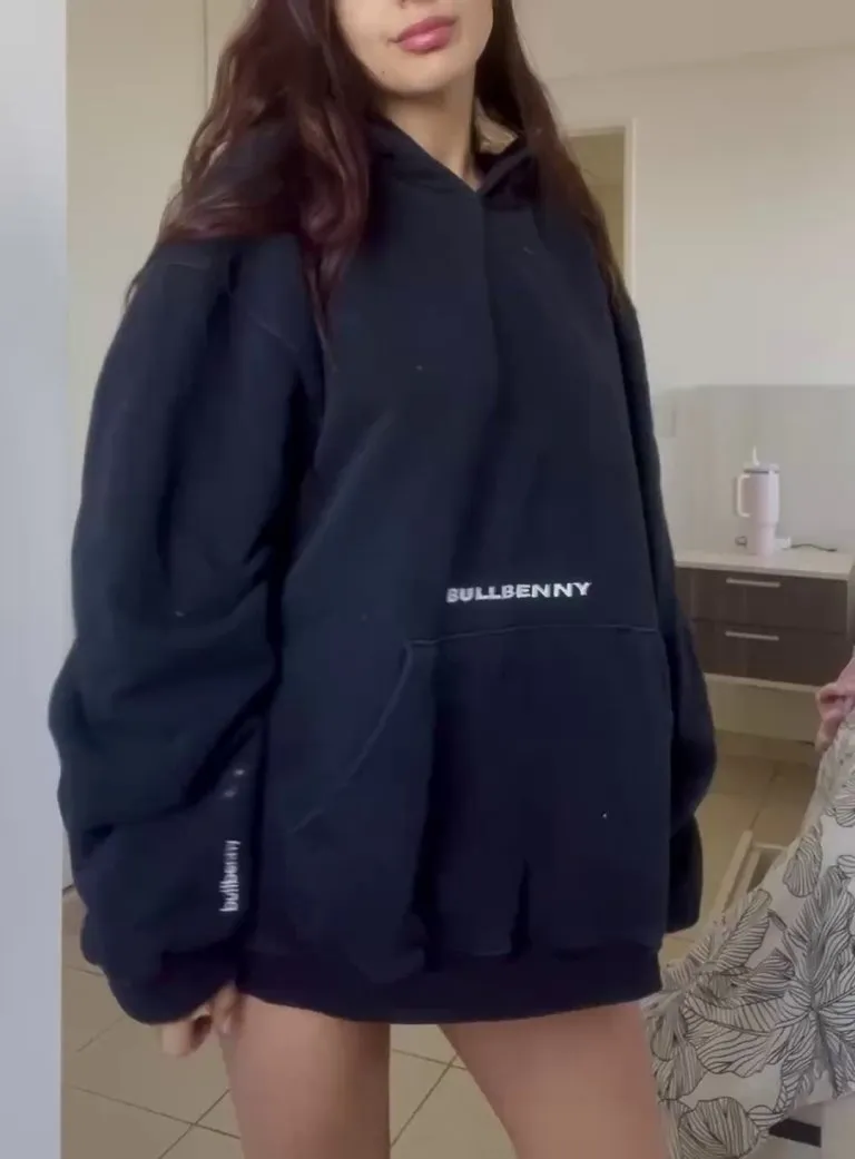 Rule number, never wear anything under my sweater