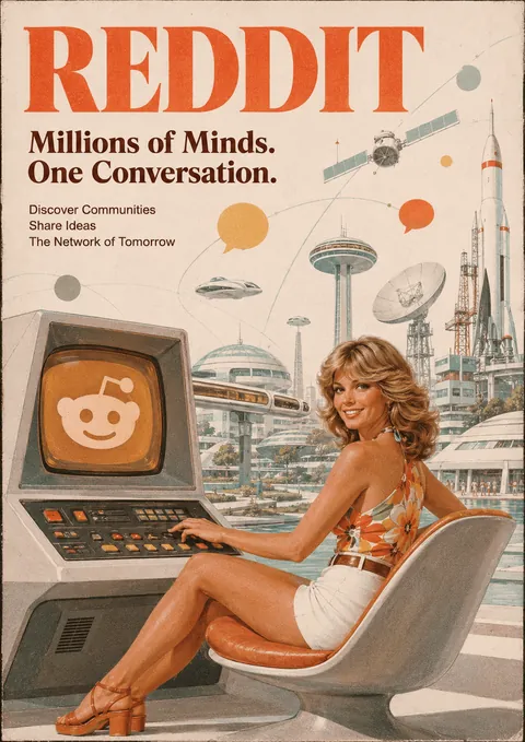 I asked ChatGPT to imagine what modern brands would look like in 1970s ads
