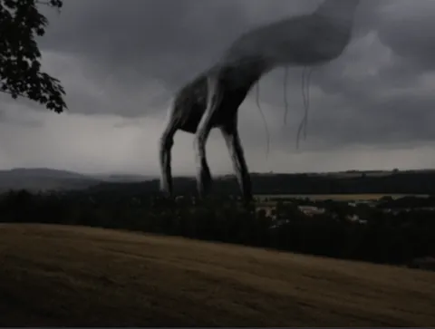 The amazing yet daunting giants of Trevor Henderson style artwork