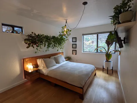 Cold January. My own bedroom!