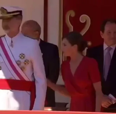 The King of Spain needs a new flag guy