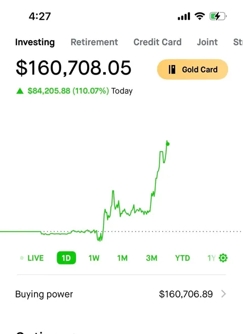 15x’d my port in a month. Yup