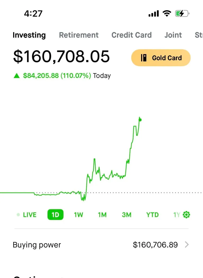15x’d my port in a month. Yup