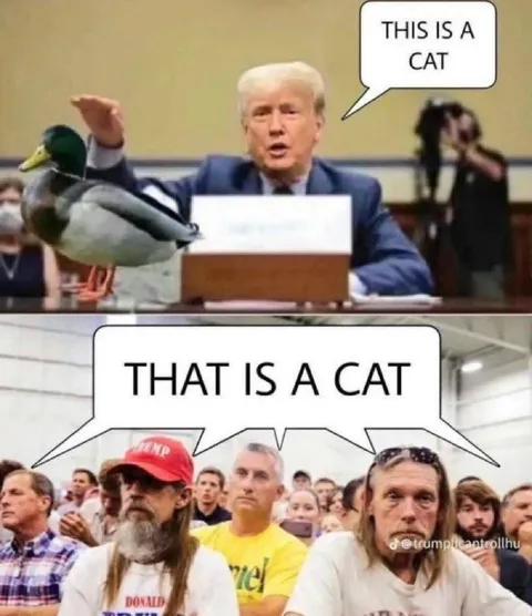 A close family member is a MAGA and acts like this. We don’t talk anymore FYI. 🤦🏽‍♂️🫠