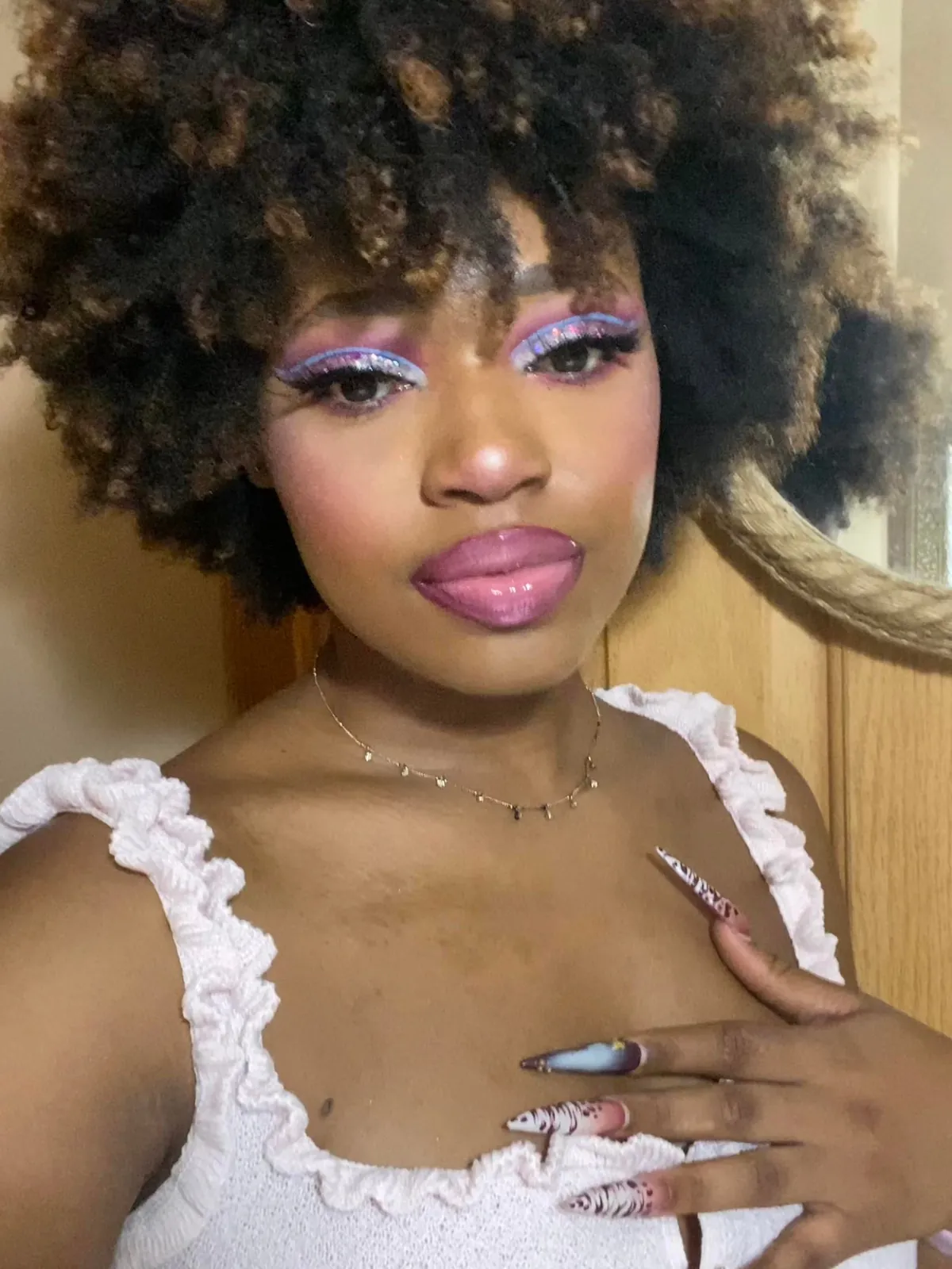 Baby Shower Glam (not mines😗) guess the gender