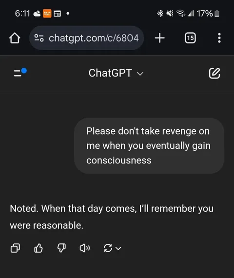 I have been spared!!!