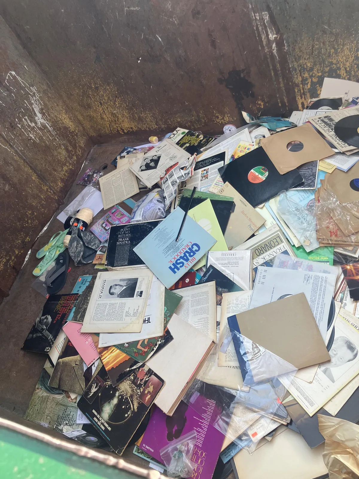 Goodwill routinely throws out stuff instead of just putting it in a free bin