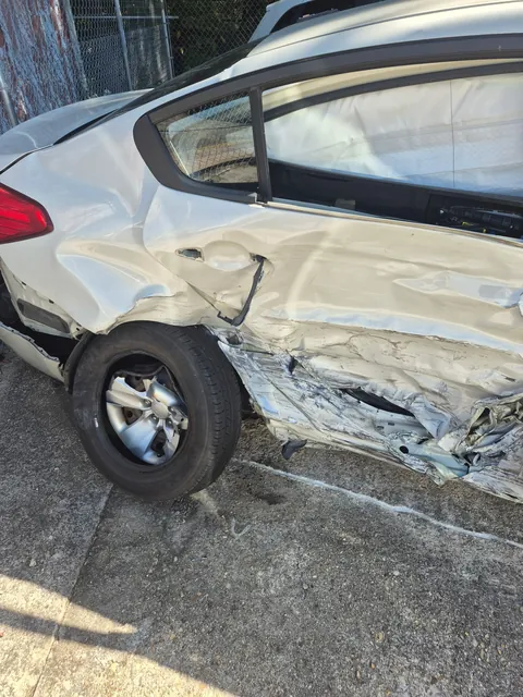 Got T-Boned right as I was pulling into my campus