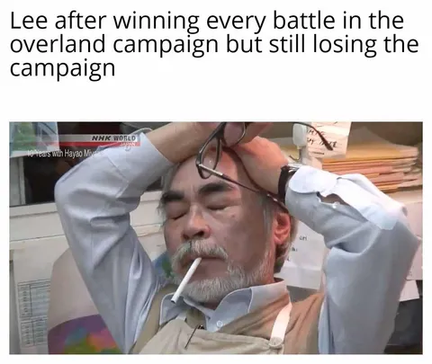 Lee knew how to win a battle but Grant knew how to win a war