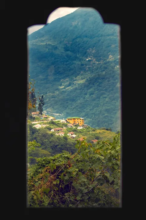 A small world through a window