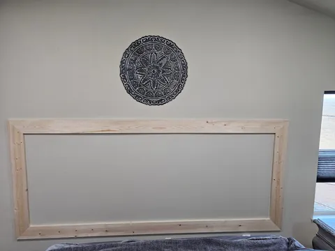 Wife wanted a built-in headboard