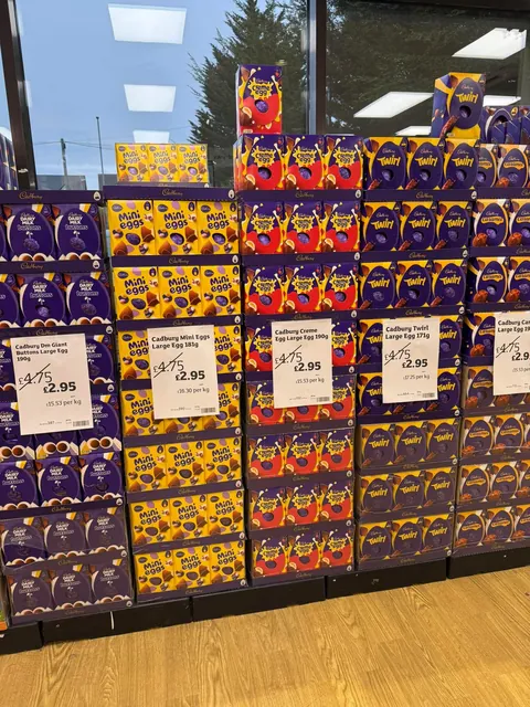 Easter eggs SLASHED even further as shoppers point blank refuse to buy Cadburys saying ‘the taste has changed’ and ‘it isn’t even chocolate anymore’ ❤️