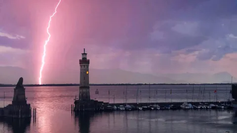 This cool photo my Uncle took from his hotel room in Austria