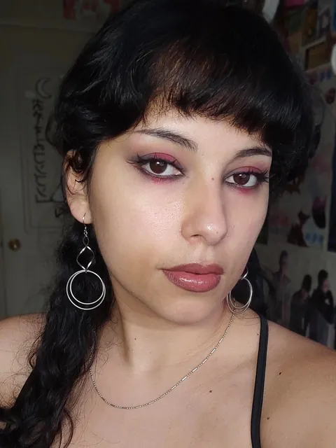 Did my makeup for a friend's event! Going for a romantic gothic vibe to match the dress. Thoughts and feedback?
