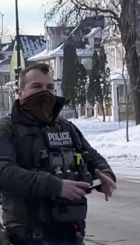 The ICE agent that murdered Renee Nicole Good today in Minneapolis.