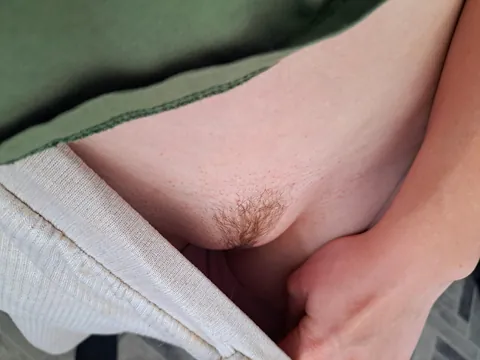 Peeking down my comfies