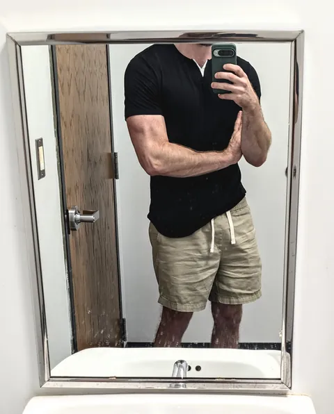Literal cute dad next door but hiding a big secret from the neighborhood [38]