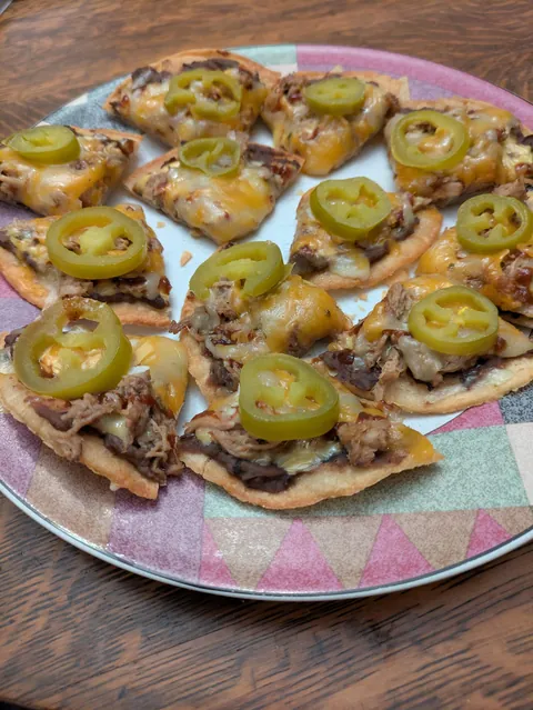 [homemade] Pulled pork nachos