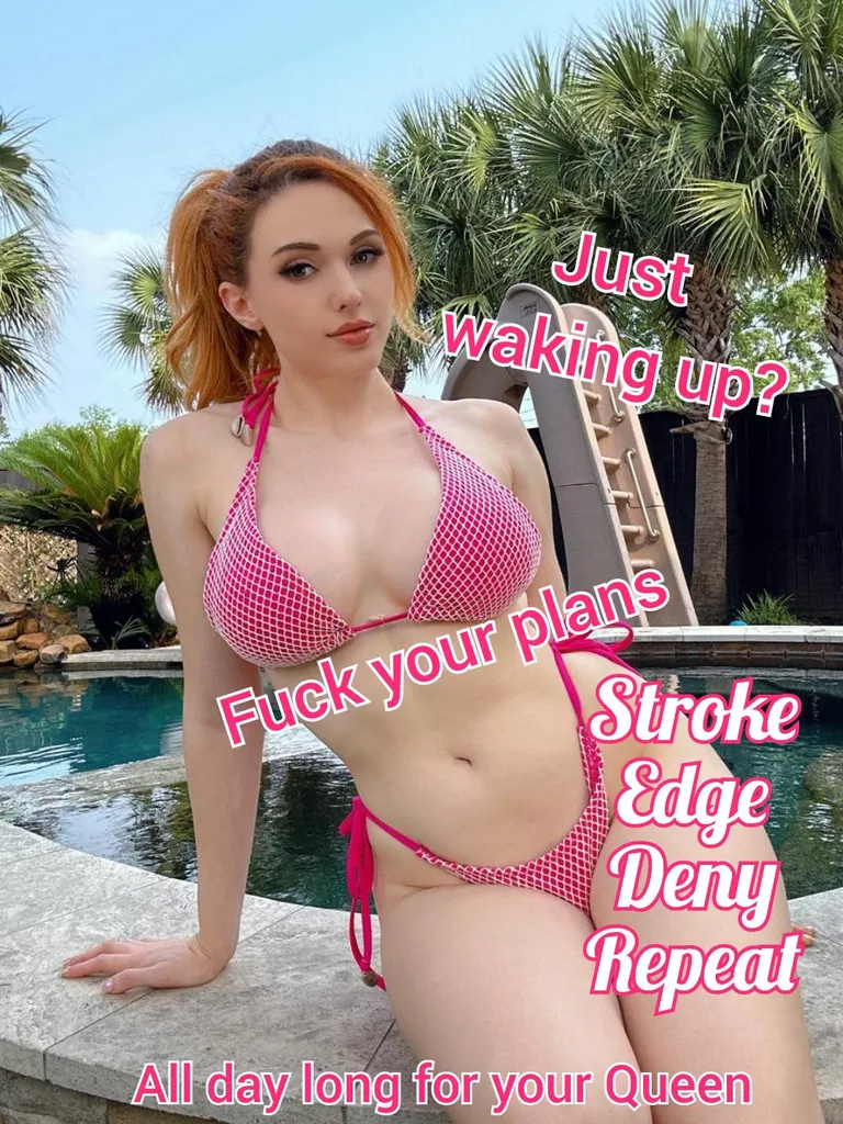 Woke up to the image in my inbox. After a couple edges I felt inspired to do something with it, so here's a caption 🤭