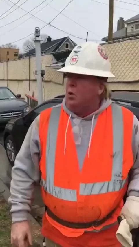 The Perfect Soundalike of Donald Trump, Maybe even his lost Twin