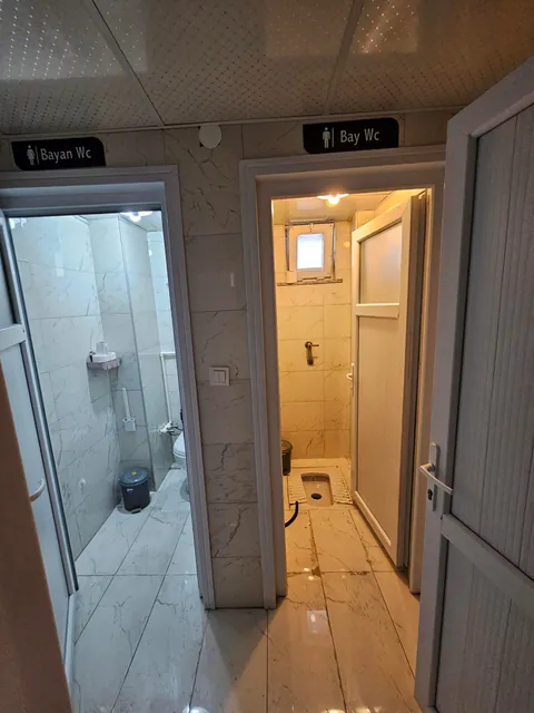 Men's vs. women's toilet at my new work office