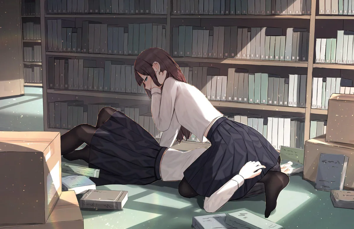 We must be quiet in the library (Conquer) [benevolels]