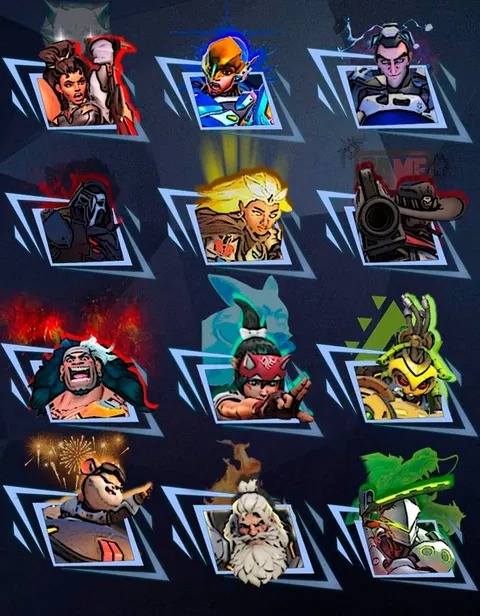 I reimagined Lord Icons for every Overwatch character