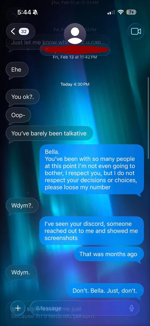 Genuinely just done with dating at this point