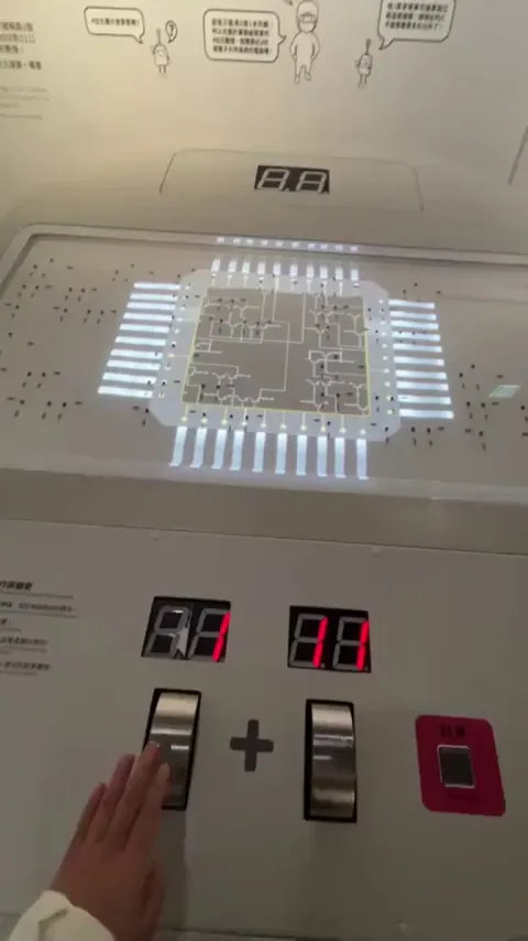 A machine that simulates how processors make additions with binaries.
