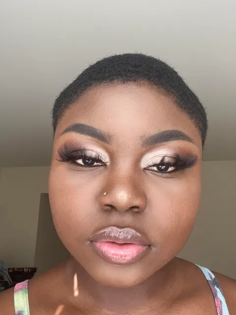 First time using a white like eyeshadow