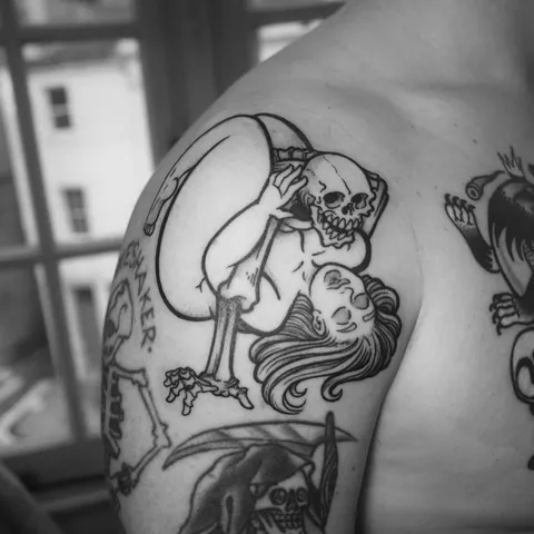 Smutty gap filler by me, @baileydraws_ in Glasgow, UK